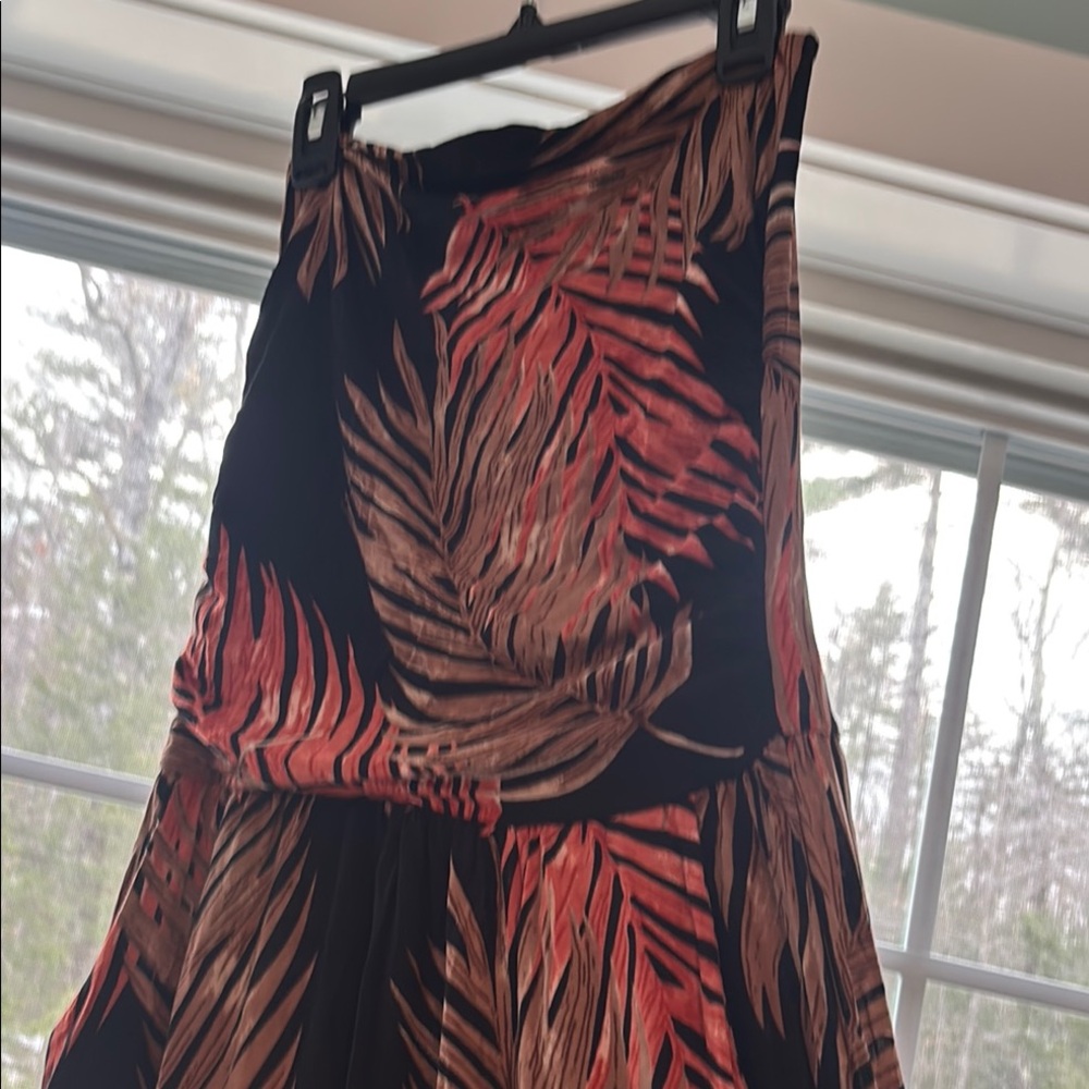 Tropical Leaf Print Maxi Dress by Lascana